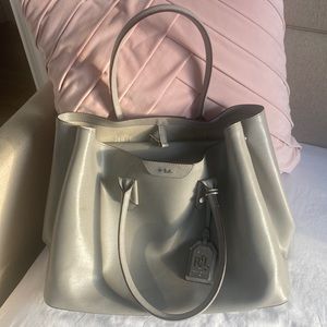 Lauren by Ralph Lauren Grey tote